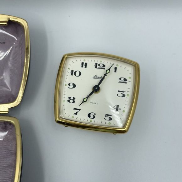 VINTAGE LINDEN TRAVEL ALARM CLOCK No 461 - Picture 8 of 12